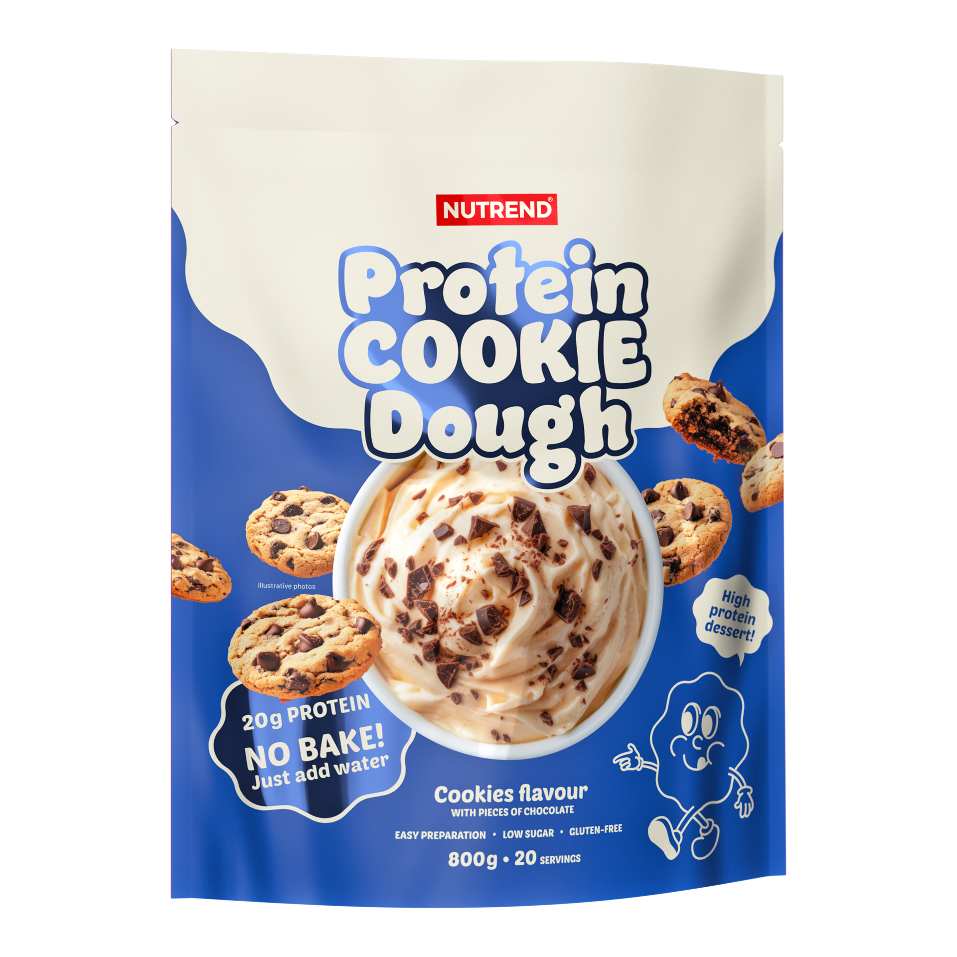 Nutrend Protein Cookie Dough 800g